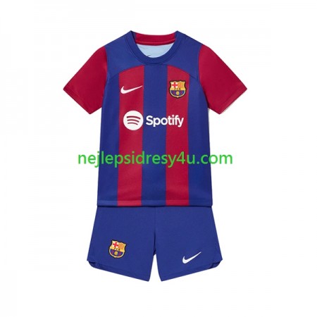 Fotbalový Dres FC Barcelona Dětské Domácí 2023/24